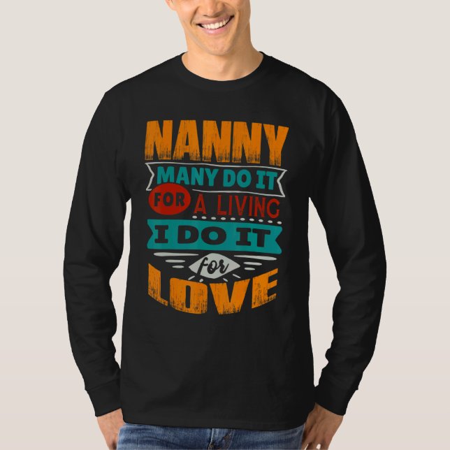 Camiseta Nanny Cote Eu Sou Echocardiógrafo Pelo Amor (Frente)