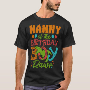 Camiseta NANNY Do Birthday Boy Rawr Dinosaur