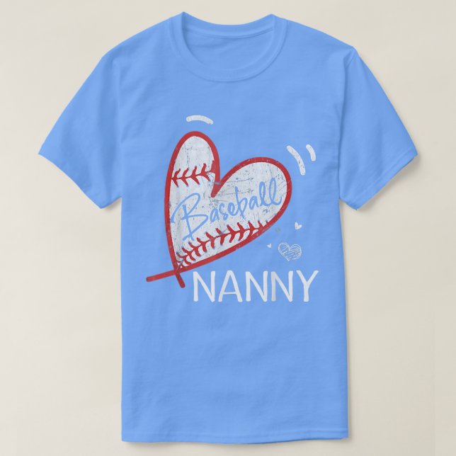 Camiseta Nanny For Grandma Women Mother's Day  (Frente do Design)