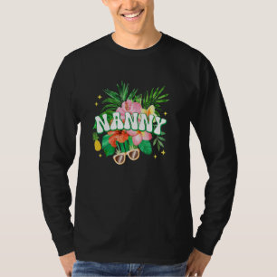 Camiseta Nanny Hawaii Festa de aniversário Family Aloha Hav