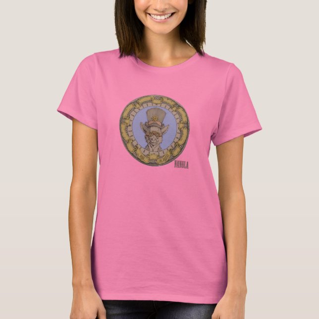 Camiseta NaNo Los Angeles Steampunk Lemur (Frente)