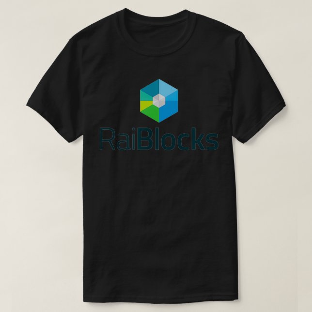 Camiseta Nano RaiBlocks (Frente do Design)