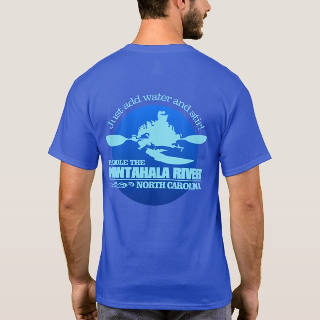Camiseta Nantahala (Azul) (Verso)