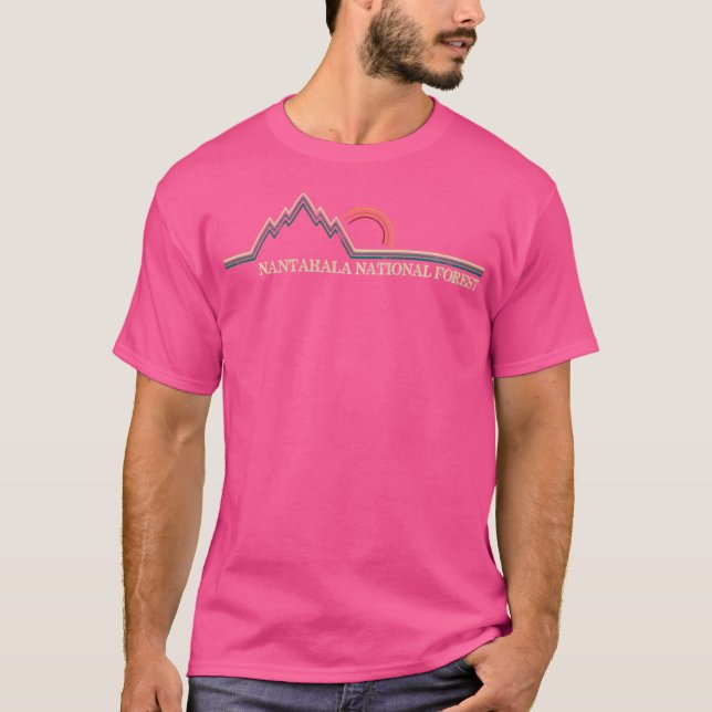 Camiseta Nantahala National Forest North Carolina Caminhand (Frente)