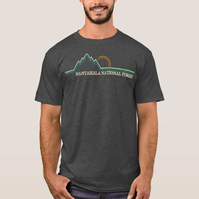 Camiseta Nantahala National Forest North Carolina Hiking (Frente)