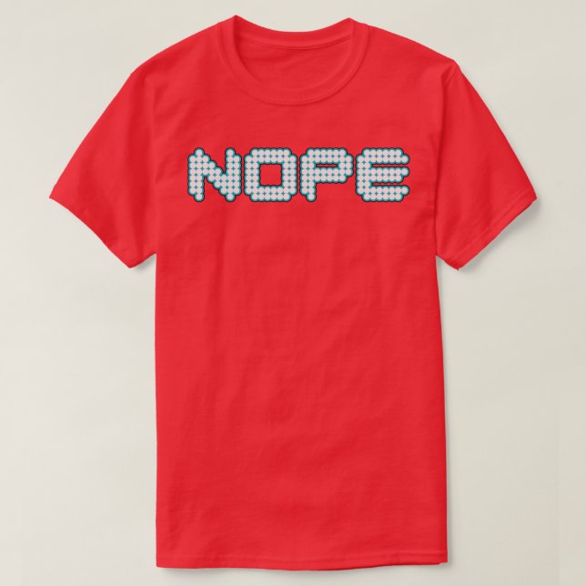 Camiseta Não (Frente do Design)