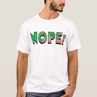 Camiseta NÃO!
