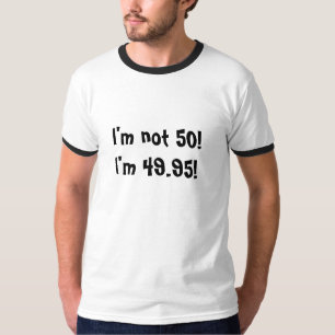 Camiseta Não 50