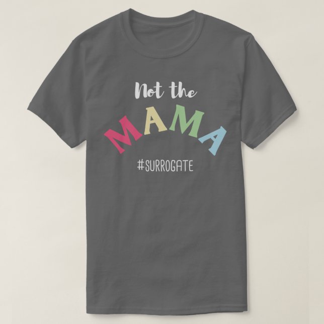 Camiseta Não A Mãe (Frente do Design)