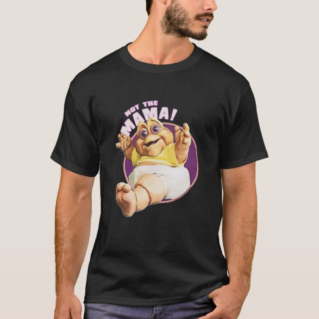 Camiseta Não a mamãe dinossauros Clássica (Frente)