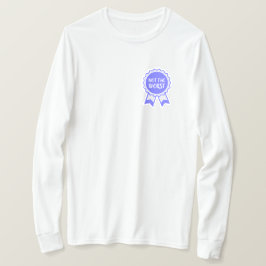 Camiseta Não a pior fita azul