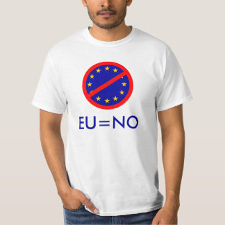 Camiseta Não à UE