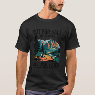 Camiseta Não à Venda Proteja Nosso Parque Nacional