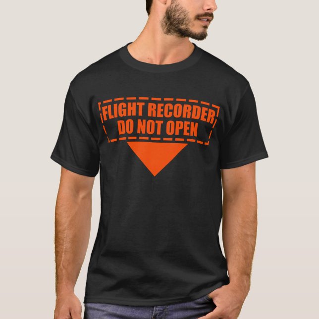 CAMISETA NÃO ABRA O FDR. (Frente)