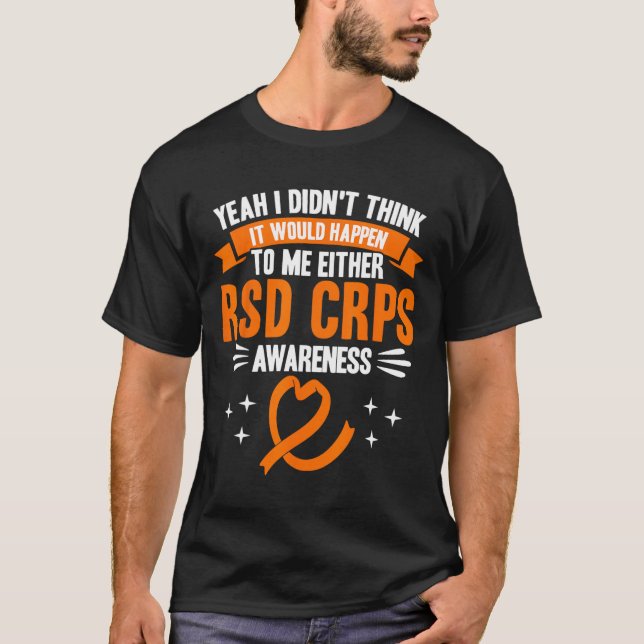 Camiseta Não achava que aconteceria comigo, também Rsd Crps (Frente)