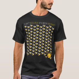 Camiseta não acredito que foram 100 dias de escola
