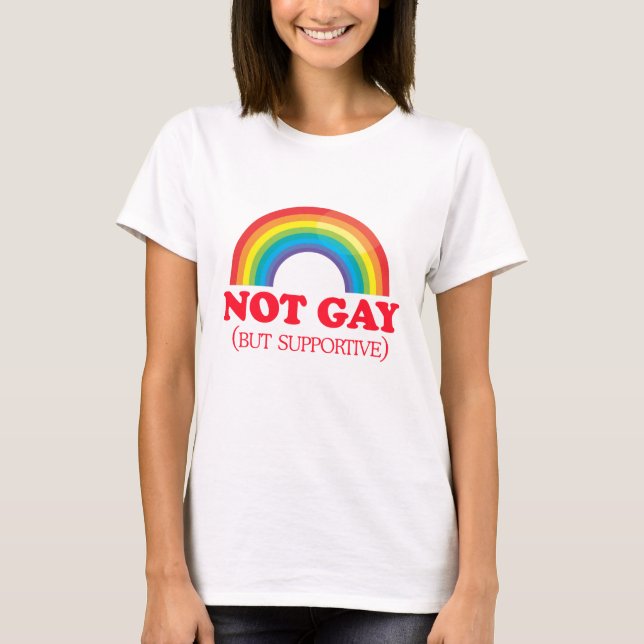 Camiseta NAO ALEGRE, mas de suporte (Frente)