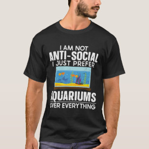 Camiseta Não Anti-Aquarista Coletor de Peixes