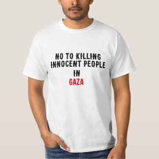 Camiseta Não ao matar de inocentes T-Shirt