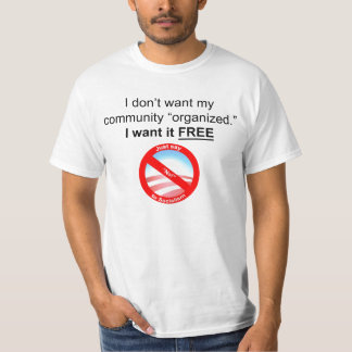 Camiseta Não ao socialismo