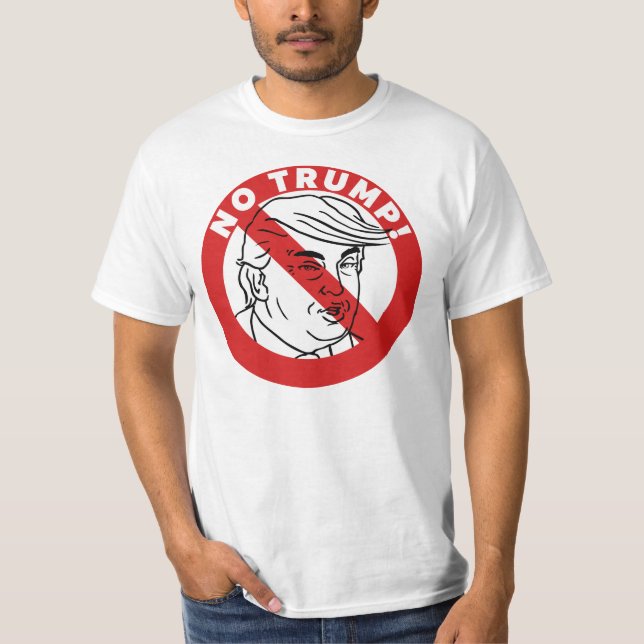 Camiseta Não ao Trump (Frente)
