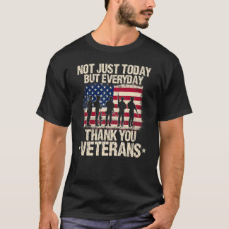 Camiseta Não Apenas Hoje, Mas Todos Os Dias Obrigado Vetera
