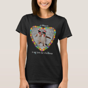 Camiseta Não apenas para o Natal Tee (para cores escuras)
