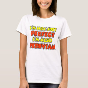 Camiseta Não Apenas Perfeito Peruano
