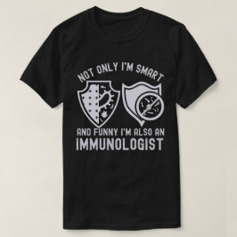 Camiseta Não apenas sou inteligente e engraçado, mas também