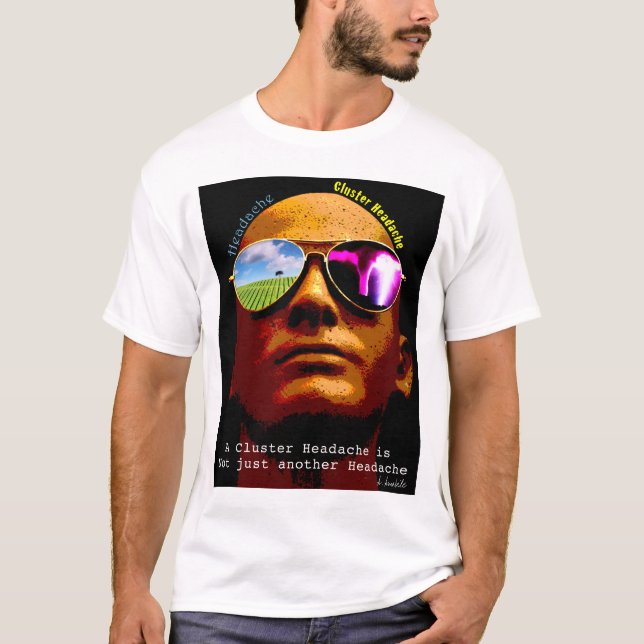 Camiseta Não apenas um t-shirt da dor de cabeça - (Frente)