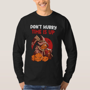 Camiseta Não Apresse-Se O Tempo Está No Café Espantalho Hum