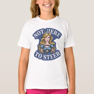 Camiseta Não Aqui para Steer