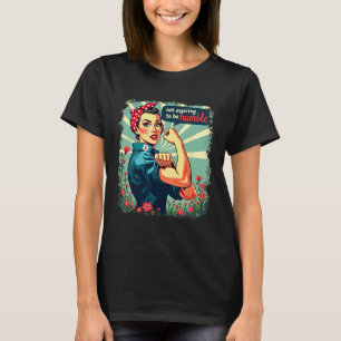 Camiseta Não Aspirando A Ser Humle Kamala Harris Feminista