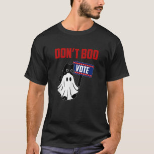 Camiseta Não Assuste Vote Kamala Harris 2024 Gato Preto Fan