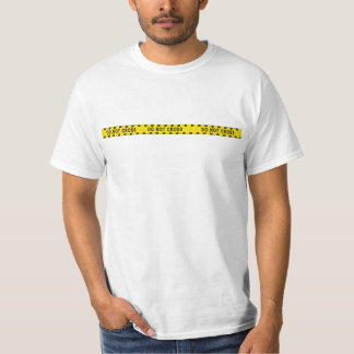 Camiseta não atravessar
