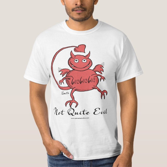 Camiseta Não bastante mau (Frente)