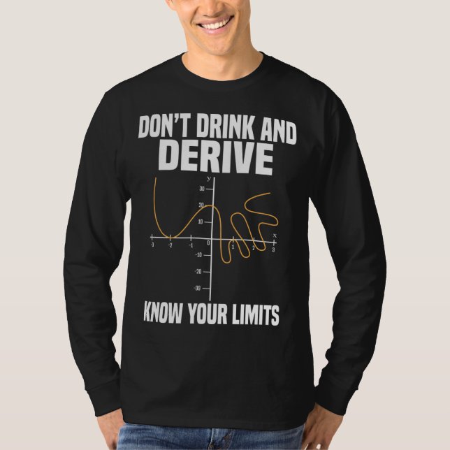Camiseta Não Beba E Derrote E Conheça O Seu Limite (Frente)