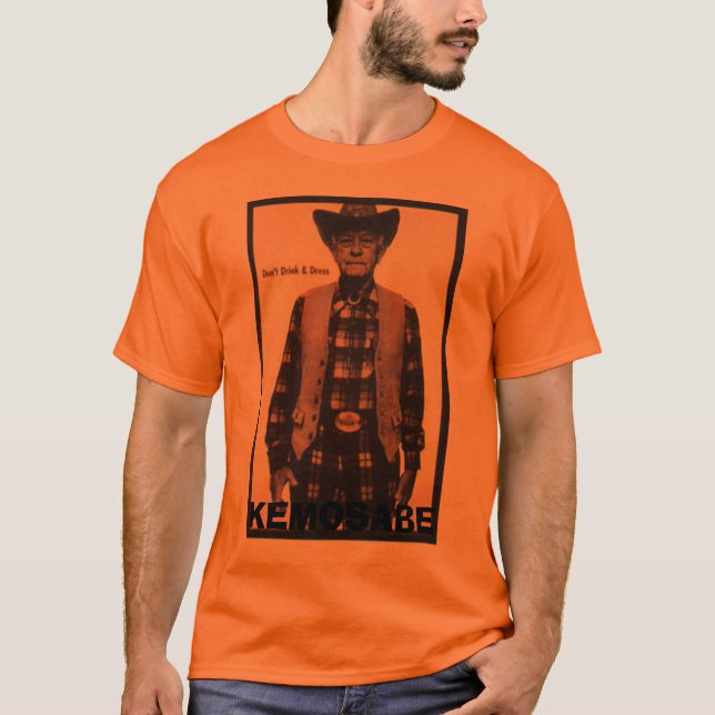 Camiseta Não beba e não vista, KEMOSABE (Frente)