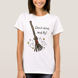 Camiseta Não beba e voe!Camiseta