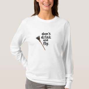 Camiseta não beba & não voe…