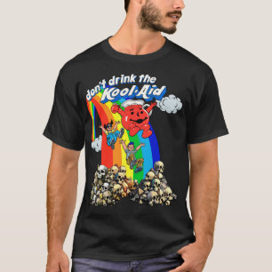 Camiseta Não Beba O Design Psicodélico Retro KoolAid