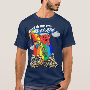 Camiseta Não Beba O KoolAid Retro Psicedélico Design 1