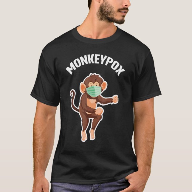 Camiseta Não Beije o Macaco-Pau Ano (Frente)