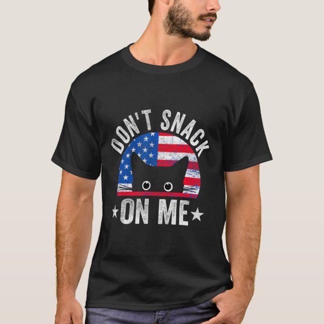 Camiseta Não brinque comigo, Meme Gato Engraçado (Frente)