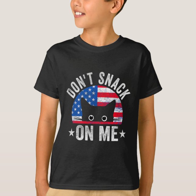 Camiseta Não brinque comigo, Meme Gato Engraçado (Frente)