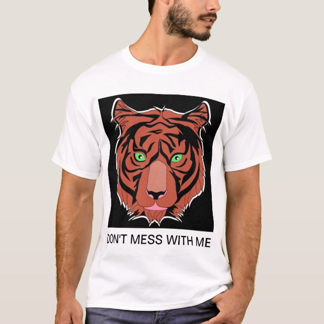 Camiseta Não brinque comigo T-Shirt (Frente)