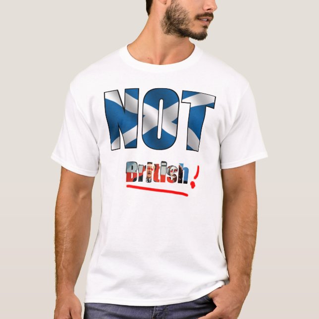 Camiseta Nao britânico (luz) (Frente)