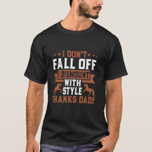 Camiseta Não Caio Eu Desmonto Com Estilo Obrigado Pai