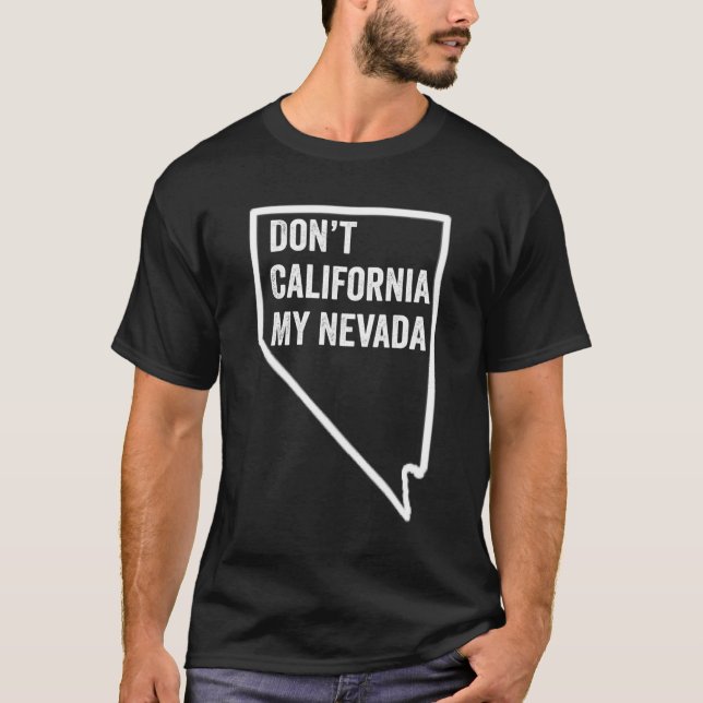 Camiseta Não California My Nevada (Frente)