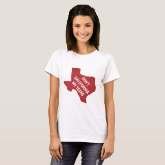 Camiseta Não California My Texas